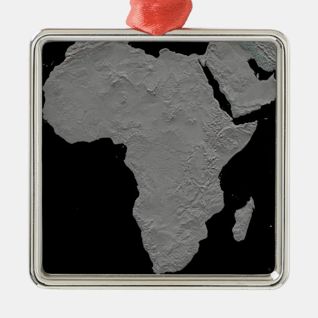 Stereoskopisk syn på Nordamerika Julgransprydnad Metall (Framsidan)