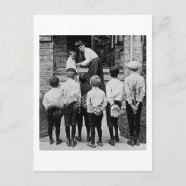 Stereoview - snälla Morsa? Vykort