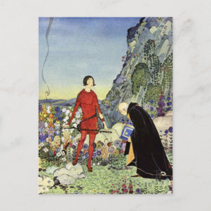 Steretts gamla Fransk Fairy Tales 1919-1920 Vykort