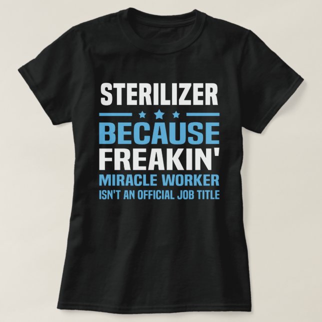 Sterilizer T Shirt (Design framsida)