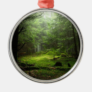 Sterious skog julgransprydnad metall