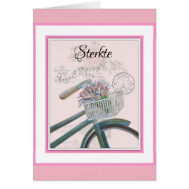 Sterkte Hälsningskort