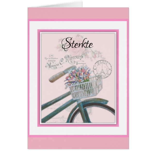 Sterkte Hälsningskort (Framsidan)