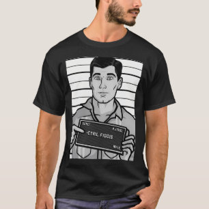 Sterling Archer Mugshot T Shirt