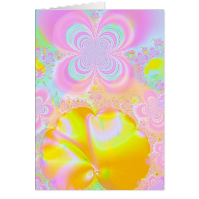 Sterling Butterfly Garden Greeting Card Hälsningskort (Framsidan)