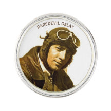 Sterling Daredjävjävel DeLay - Lapel Pin