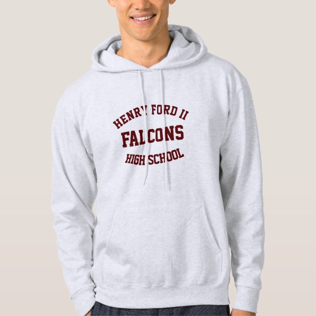 Sterling Heights Henry Ford II High School Hoodie (Framsida)