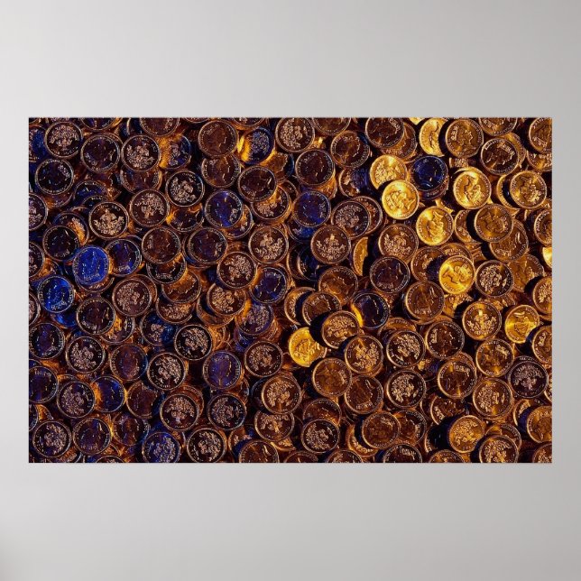 Sterling mynt poster (Framsidan)