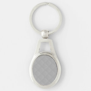 sterling silver Quilted Mönster Ovalt Silverfärgad Nyckelring