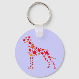 Sternchen Dogge Nyckelring
