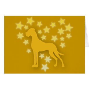 Sternchenherzendogge Hälsningskort