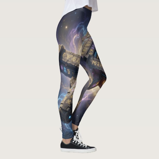 Sternenpfad – Reise durch das Universum´10 Leggings (Höger)