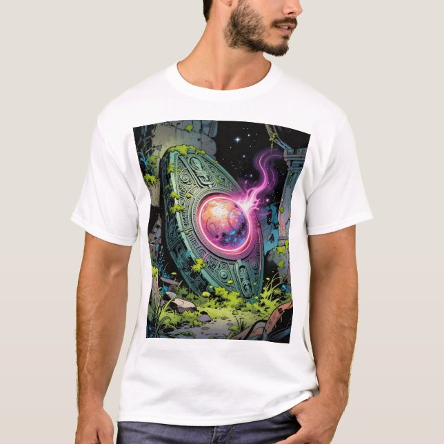 Sternenpfad – Reise durch das Universum´1 T Shirt (Framsida)