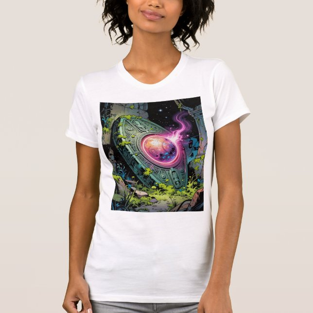 Sternenpfad – Reise durch das Universum´1 T Shirt (Framsida)