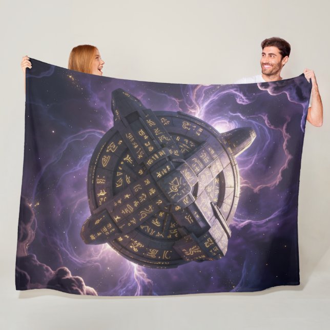 Sternenpfad – Reise durch das Universum´5 Fleecefilt (På plats)