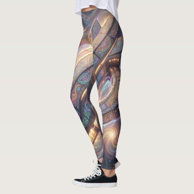 Sternenpfad – Reise durch das Universum´6 Leggings (Vänster)