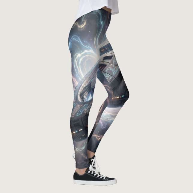 Sternenpfad – Reise durch das Universum´8 Leggings (Höger)