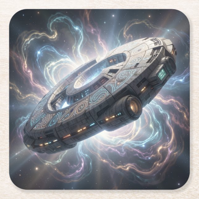 Sternenpfad – Reise durch das Universum´8 Underlägg Papper Kvadrat (Framsidan)