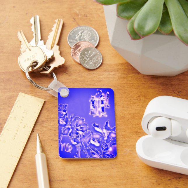 Sternzeichen Jungfrau Nyckelring (Skrivbord)