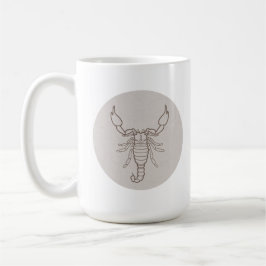 Sternzeichen Skorpion Kaffemugg