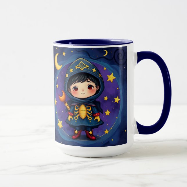 Sternzeichen Skorpion–Kleiner Wächter der Sterne Mugg (Höger)