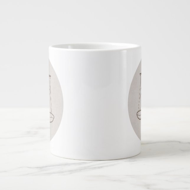 Sternzeichen Waage -  Jumbo Mugg (Framsidan)