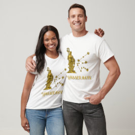 Sternzeichen Wassermann - T Shirt