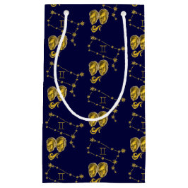 Sternzeichen Zwillinge, gold - 