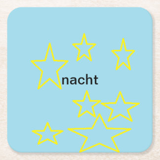 Sterrennacht Underlägg Papper Kvadrat