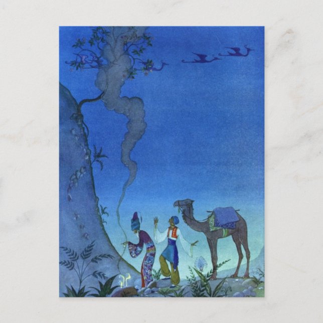 Sterrets arabiska natt vykort (Framsida)