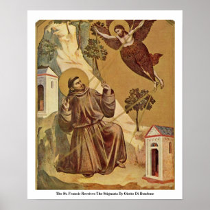 Stet Francis mottar stigmatana Poster