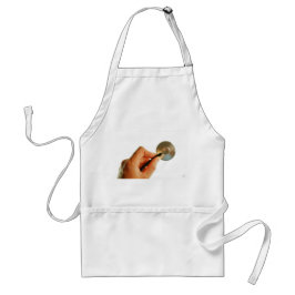 Stethoscoop in een hand voor een ziekenhuis sfeer. förkläde