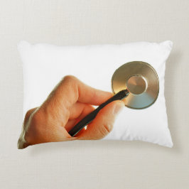 Stethoscoop in een hand voor een ziekenhuis sfeer. prydnadskudde