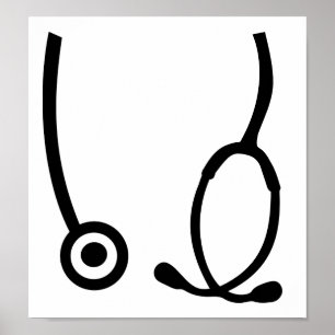 Stethoscope doktor poster