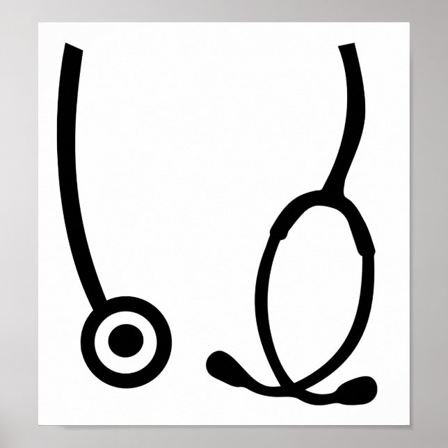 Stethoscope doktor poster (Framsidan)