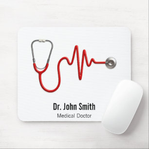 Stethoscope EKG Heartslag Line ECG Wave Medical Musmatta