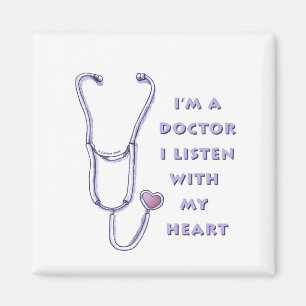 Stethoscope Heart doktor Magnet