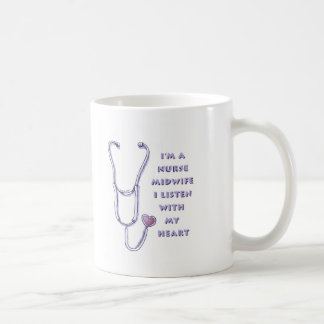 Stethoscope Heart Midfru Nurse Kaffemugg