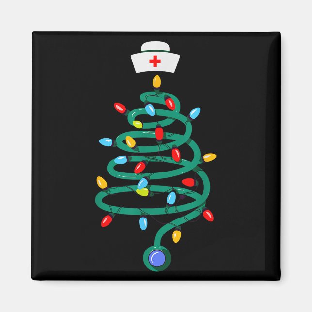 Stethoscope Julgran Registered Doktor Nurse Magnet (Framsidan)