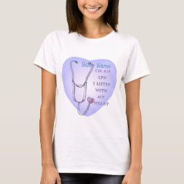 Stethoscope (LPN) - sjuksköterska T Shirt