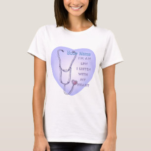 Stethoscope (LPN) - sjuksköterska T Shirt