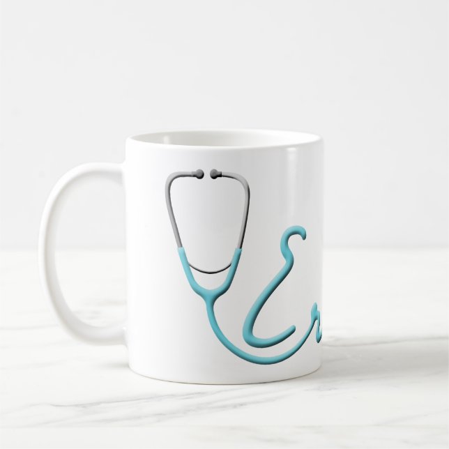 Stethoscope Namn Erica Kaffemugg (Vänster)