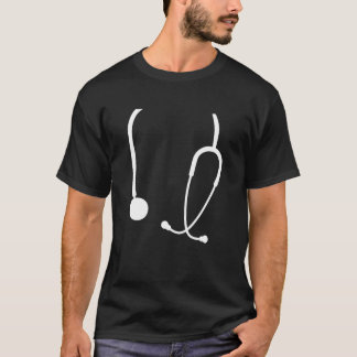 Stethoscope Nurse Doktor Funny Nurse T Shirt