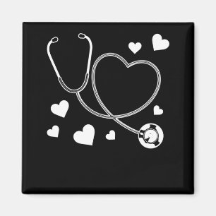 Stethoscope Nurse Kärlek sjukhus Magnet