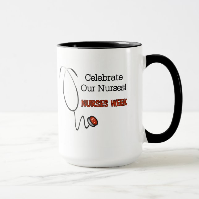 Stethoscope Nurses Week Mugg (Höger)