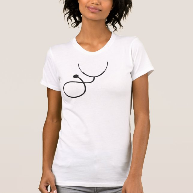 Stethoscope T-Shirt (Framsida)
