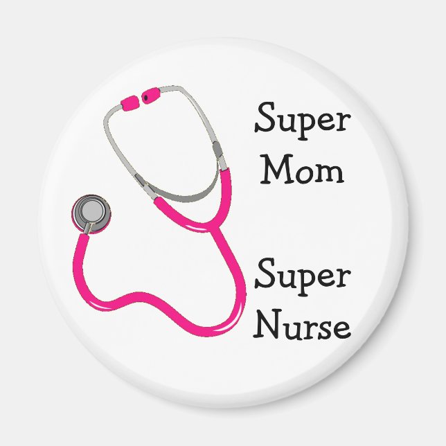 Stethoscope Toppen Nurse Magnet (Framsidan)
