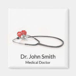 Stethoscope with Heart | Medical Care & Healthcare Magnet