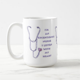 Stetoscope, exceptionell sjuksköterska kaffemugg