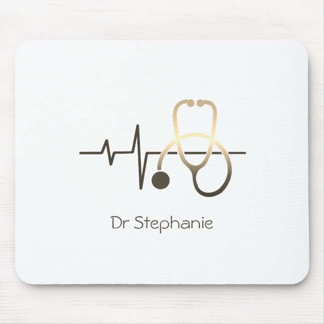 Stetoscope Heartslag Medical Musmatta (Framsidan)